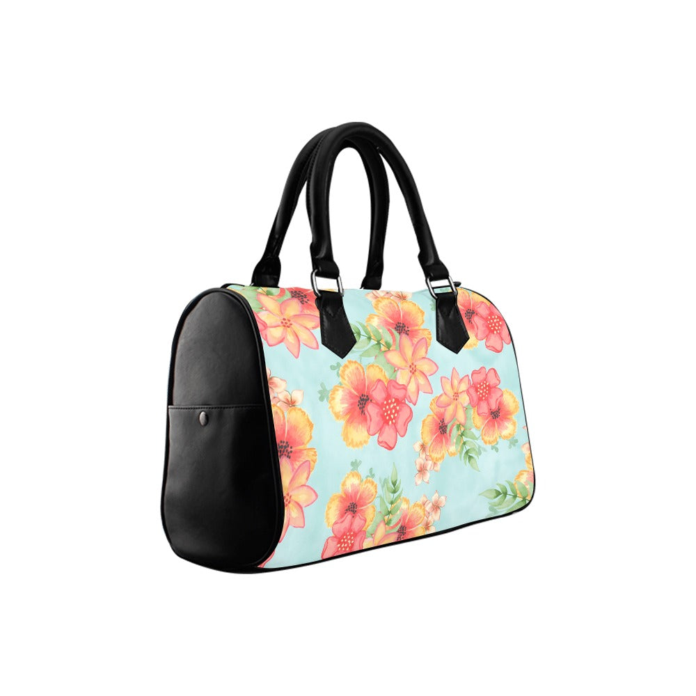 Fleur Boston Handbag - Offbeat Sweetie