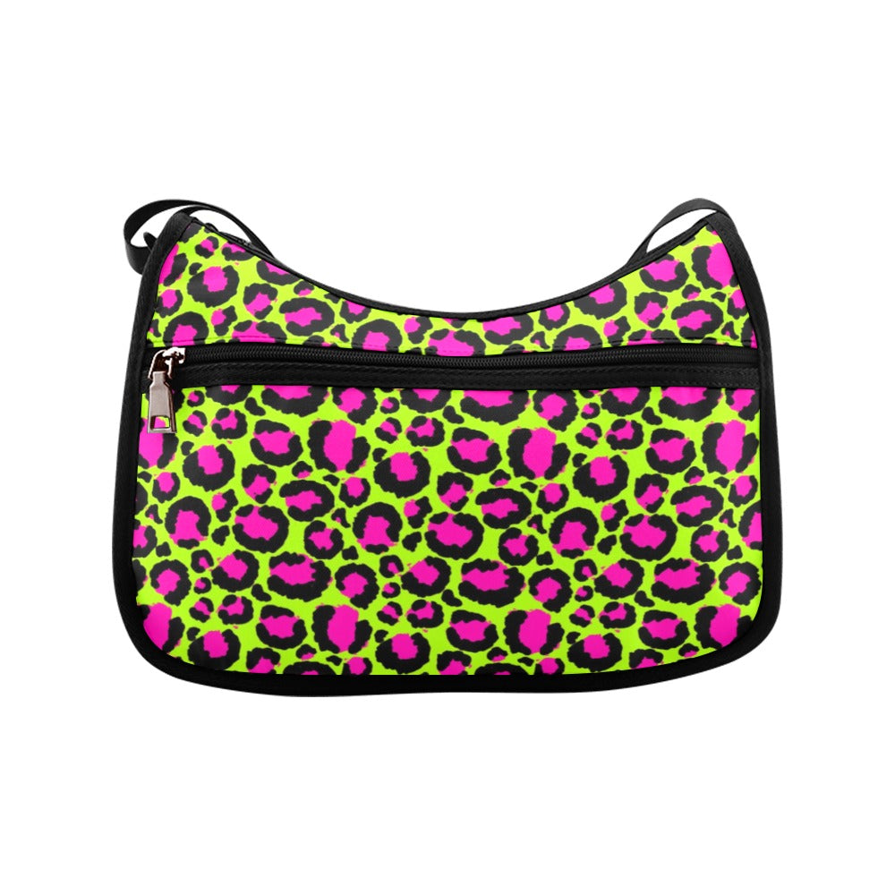 Neon Leopard Crossbody Bag - Offbeat Sweetie