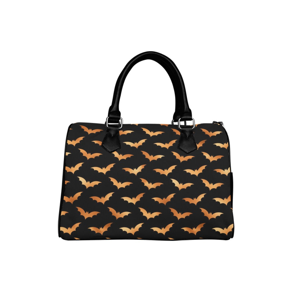 Halloween Bats Boston Handbag - Offbeat Sweetie