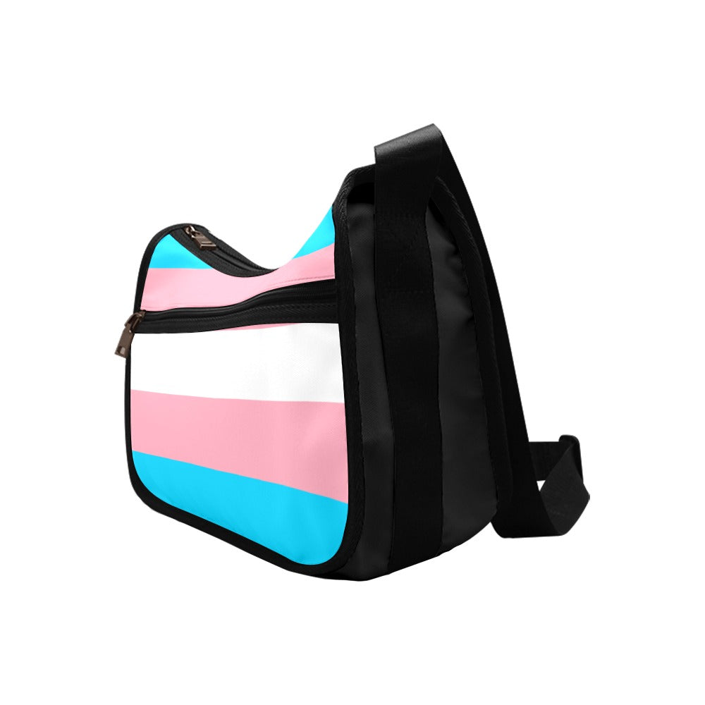 Trans Flag Crossbody Bag - Offbeat Sweetie