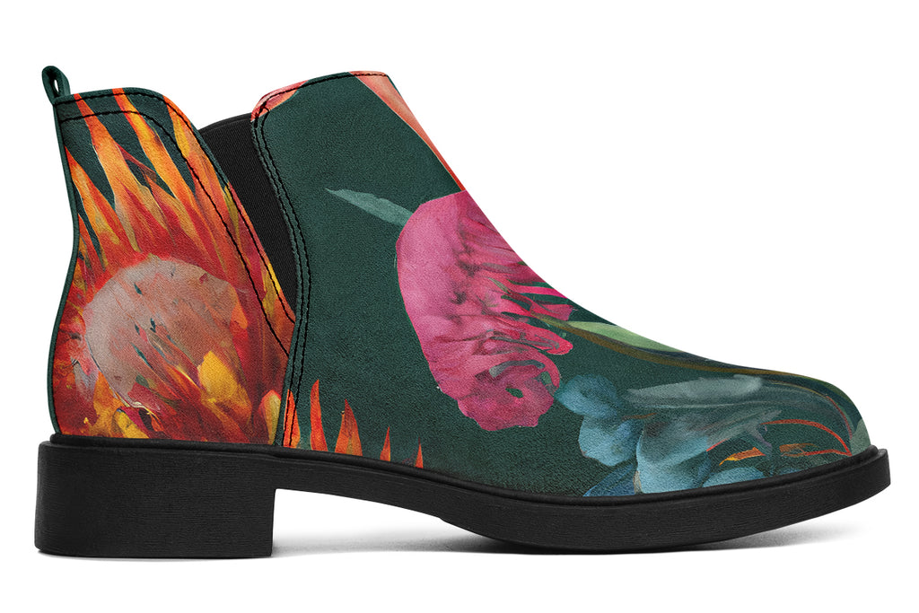 Australian Bouquet Ankle Boots Offbeat Sweetie