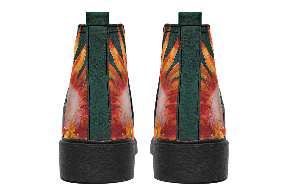 Australian Bouquet Ankle Boots Offbeat Sweetie