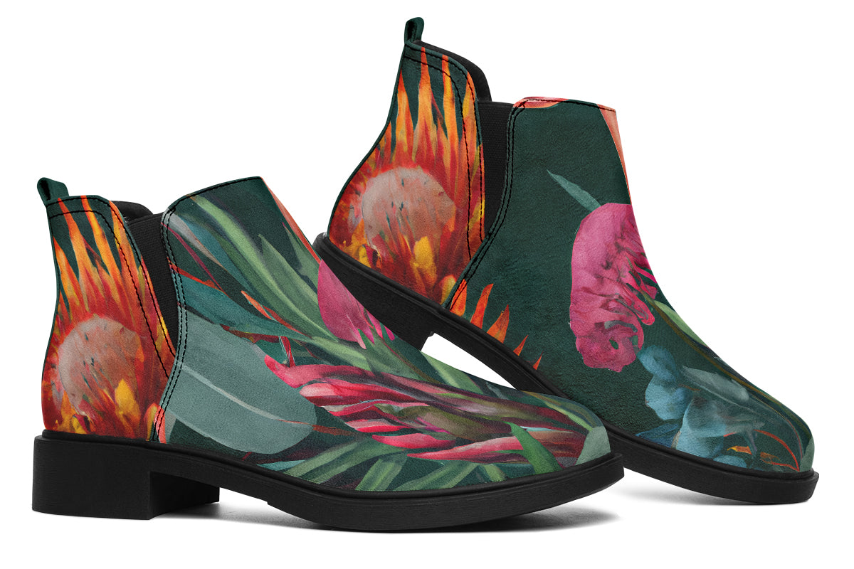 Australian Bouquet Ankle Boots Offbeat Sweetie