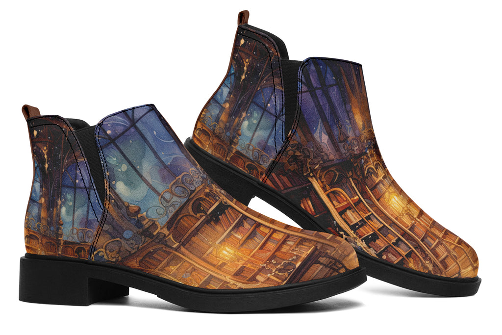 Bibliotheca Ankle Boots Offbeat Sweetie