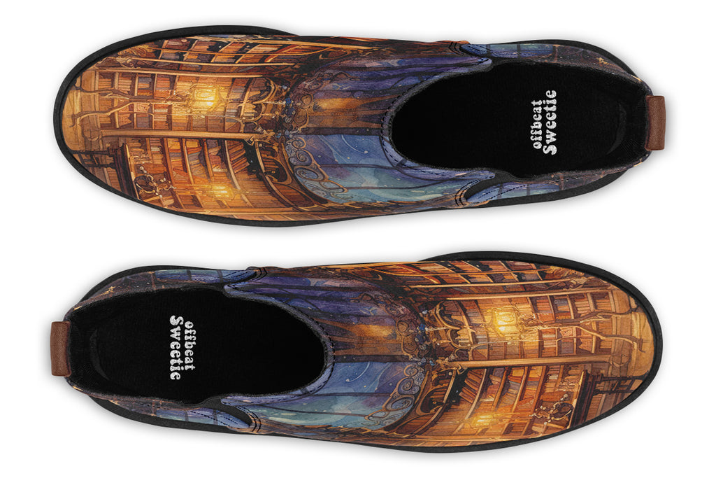 Bibliotheca Ankle Boots Offbeat Sweetie