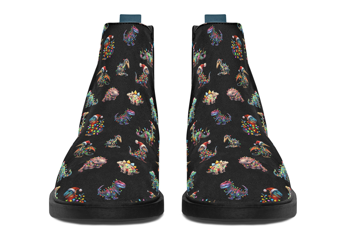 Dinos In Lights Ankle Boots Offbeat Sweetie