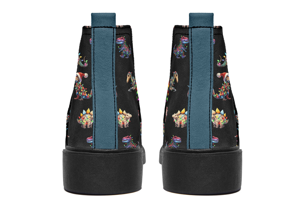 Dinos In Lights Ankle Boots Offbeat Sweetie