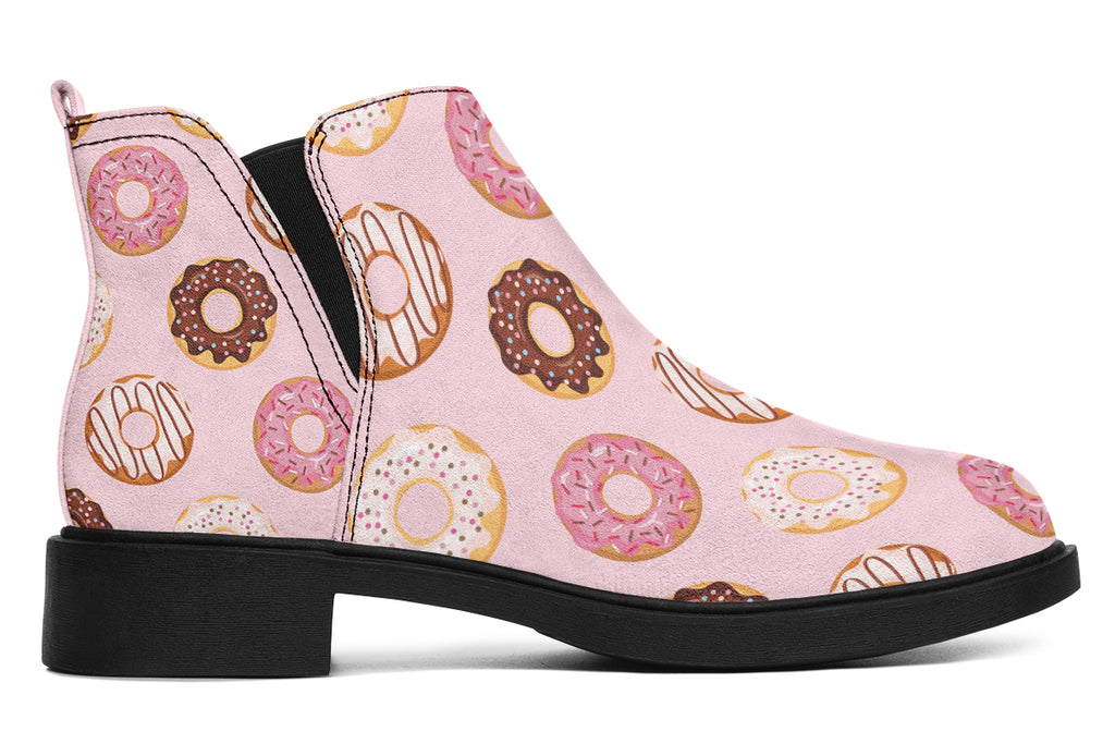 Donut Stop Me Now Ankle Boots Offbeat Sweetie