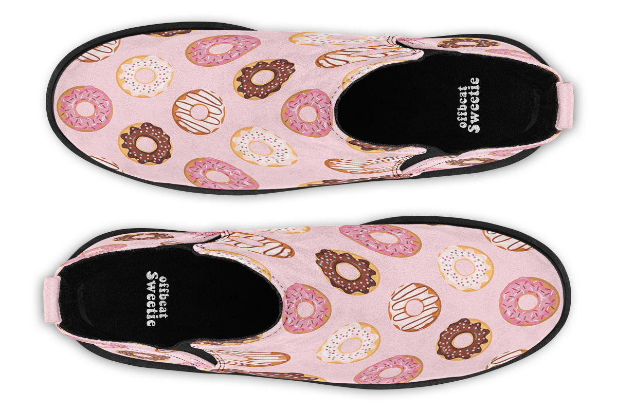 Donut Stop Me Now Ankle Boots Offbeat Sweetie