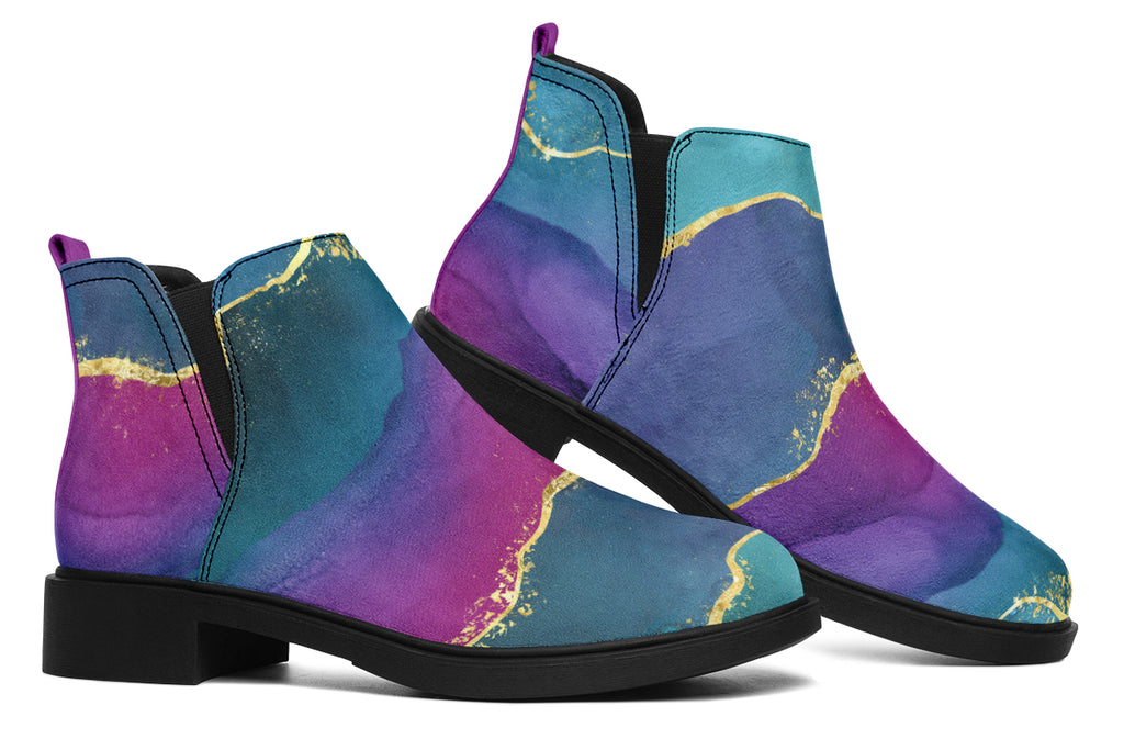 Geode Ankle Boots Offbeat Sweetie