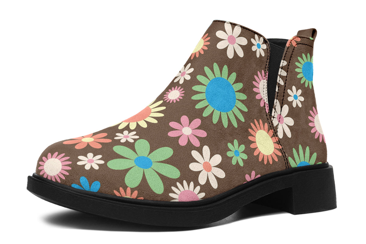 Judy's Flowers Ankle Boots Offbeat Sweetie
