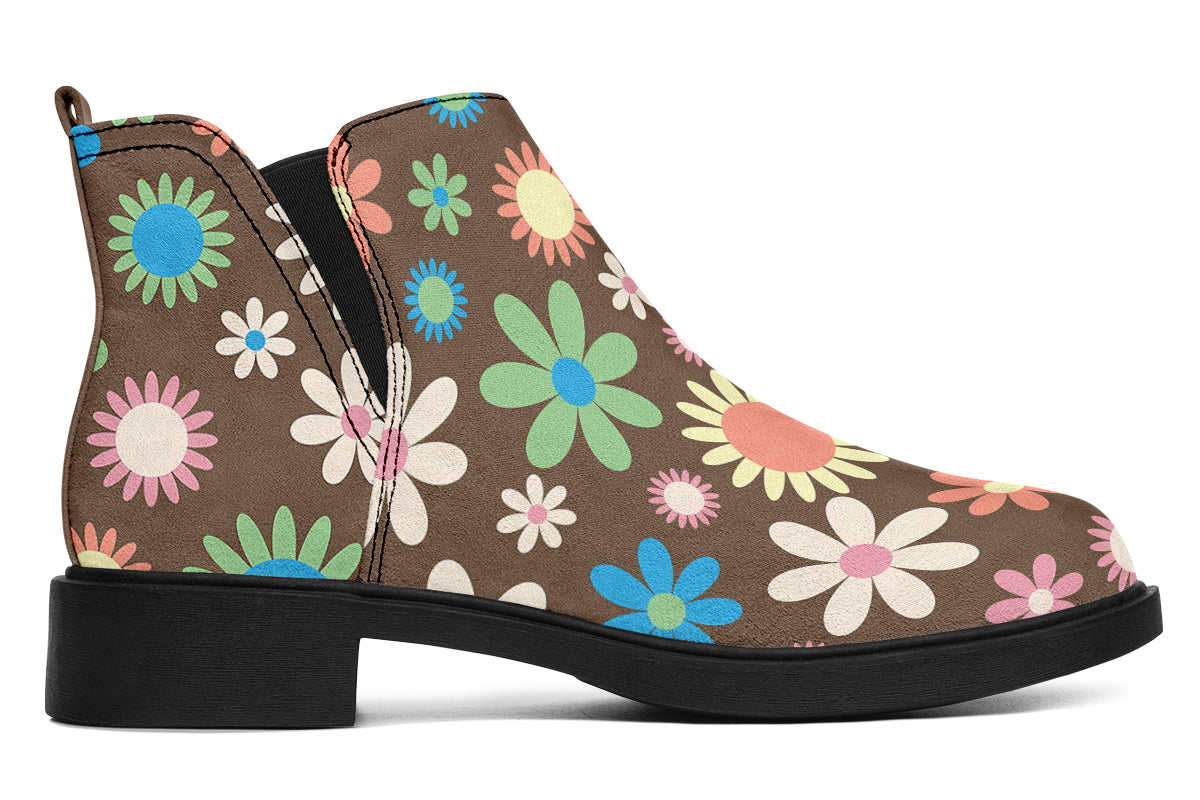 Judy's Flowers Ankle Boots Offbeat Sweetie