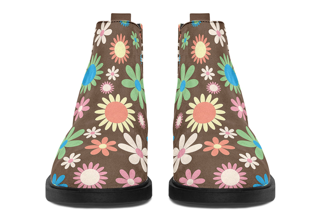 Judy's Flowers Ankle Boots Offbeat Sweetie