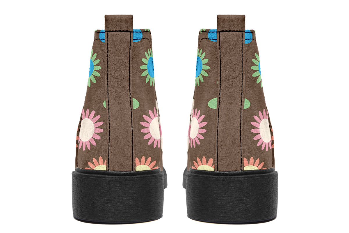 Judy's Flowers Ankle Boots Offbeat Sweetie