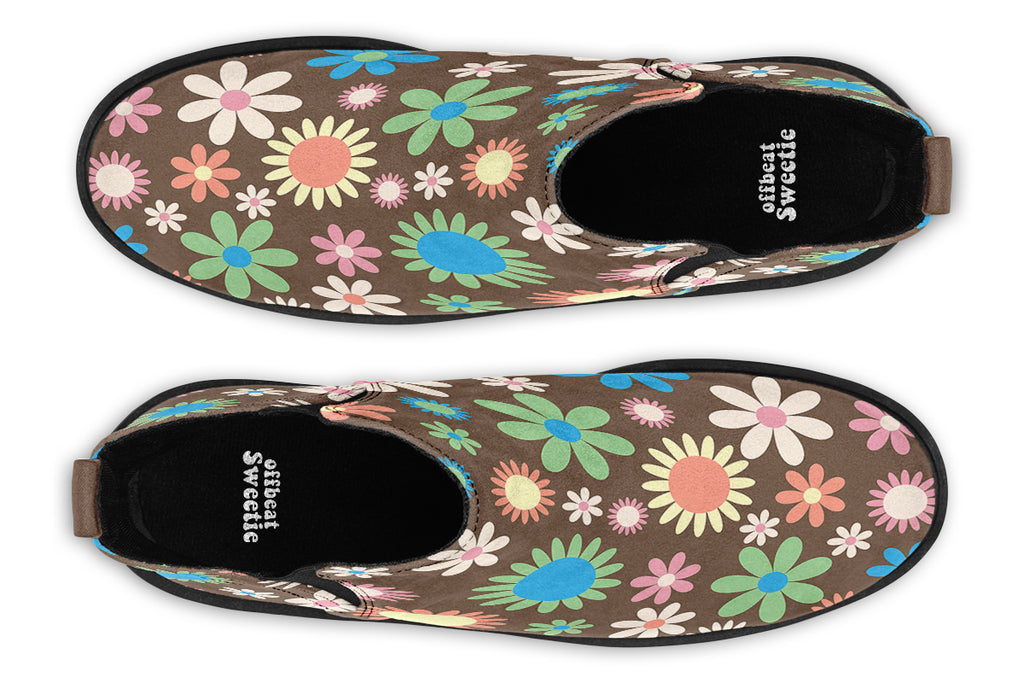 Judy's Flowers Ankle Boots Offbeat Sweetie