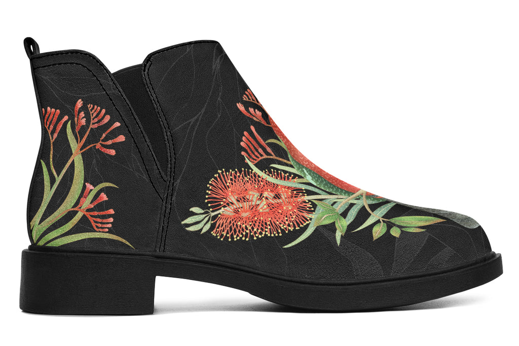 King Parrot Ankle Boots Offbeat Sweetie