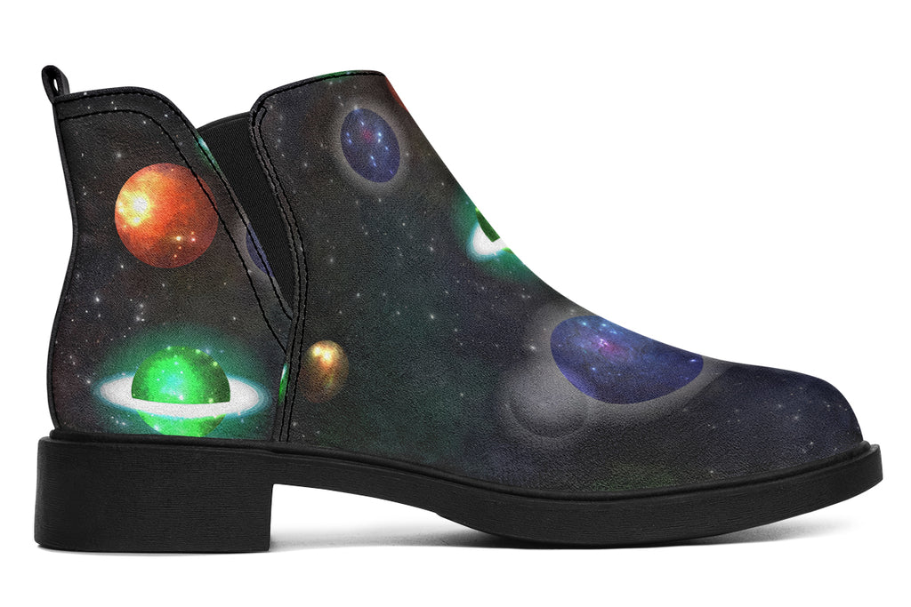 Lost In Space Ankle Boots Offbeat Sweetie