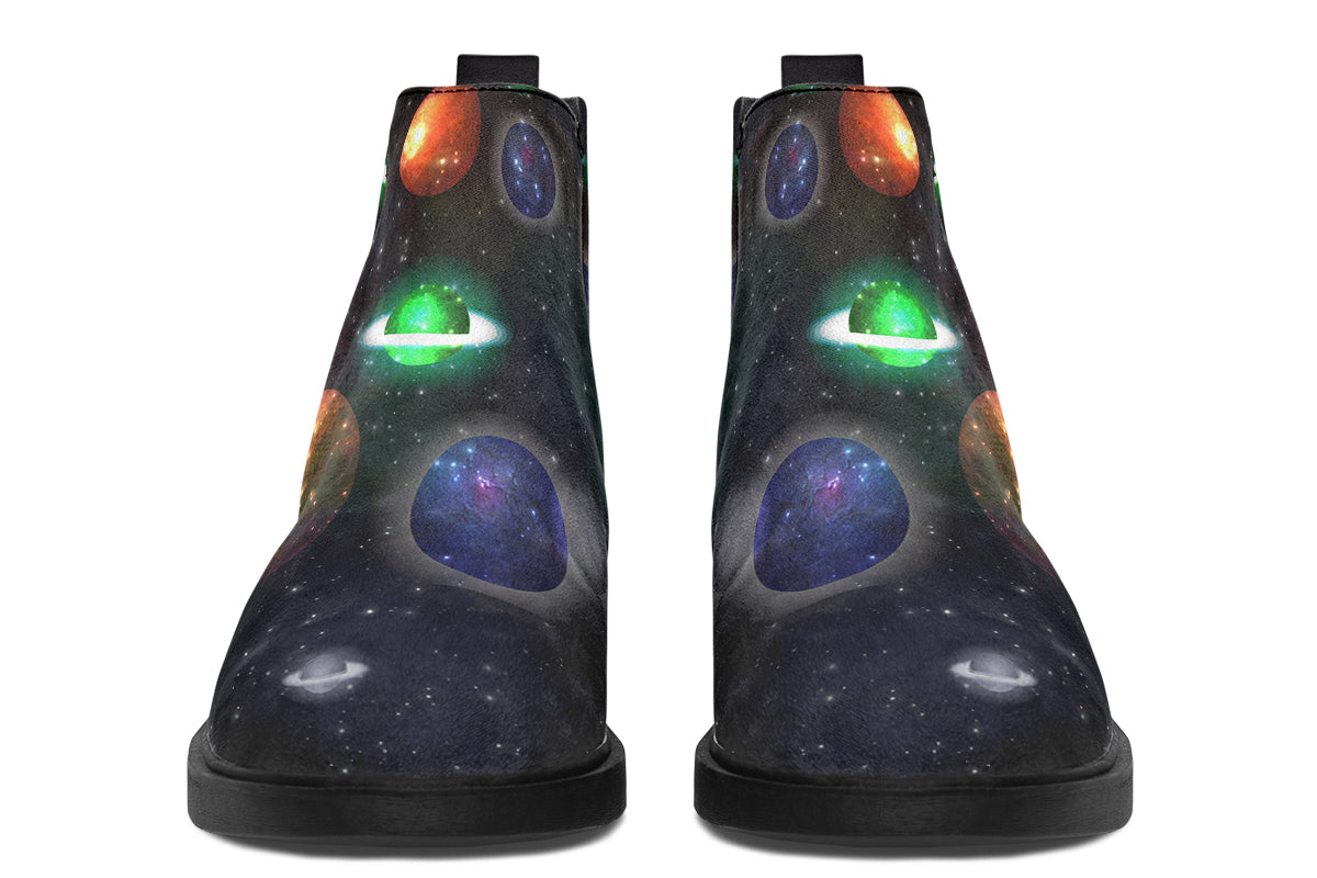 Lost In Space Ankle Boots Offbeat Sweetie