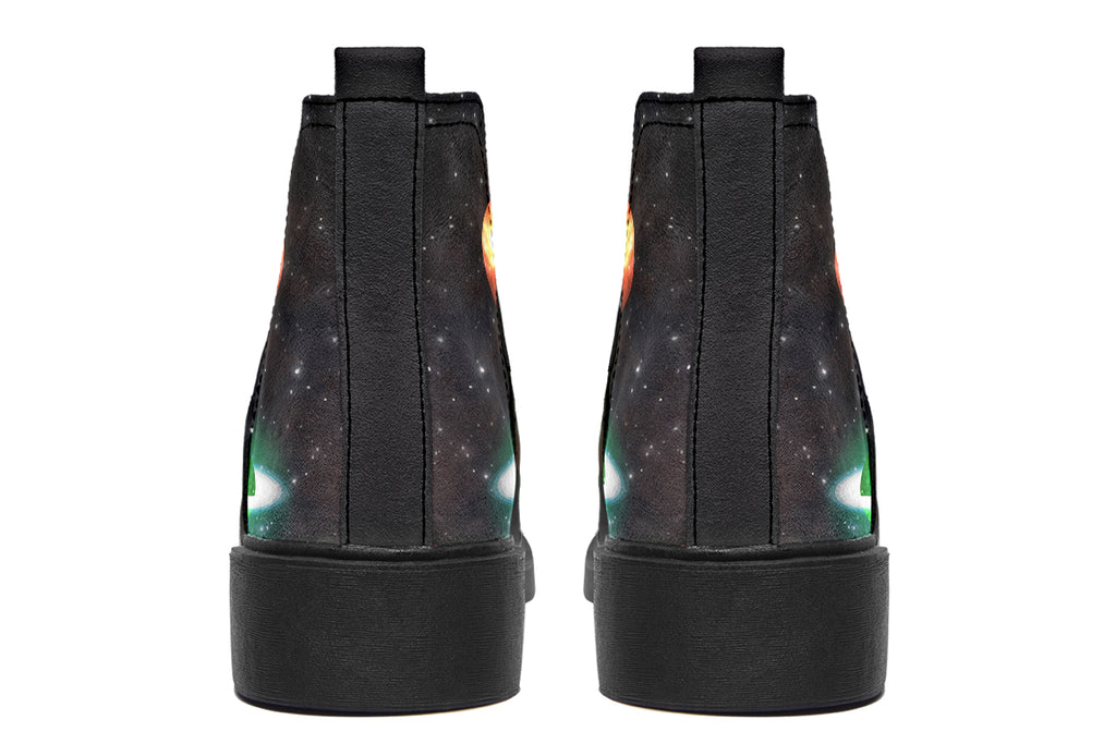 Lost In Space Ankle Boots Offbeat Sweetie