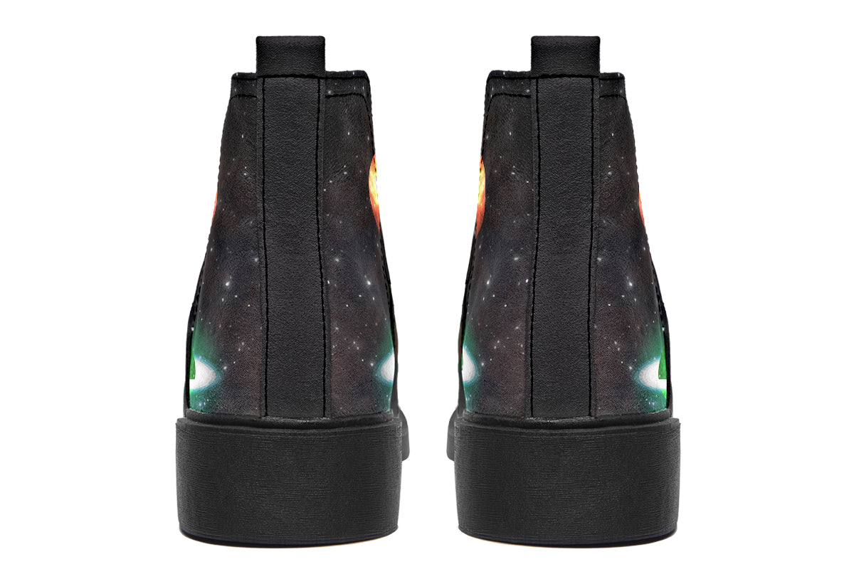 Lost In Space Ankle Boots Offbeat Sweetie