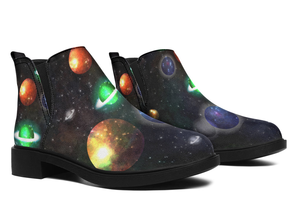 Lost In Space Ankle Boots Offbeat Sweetie