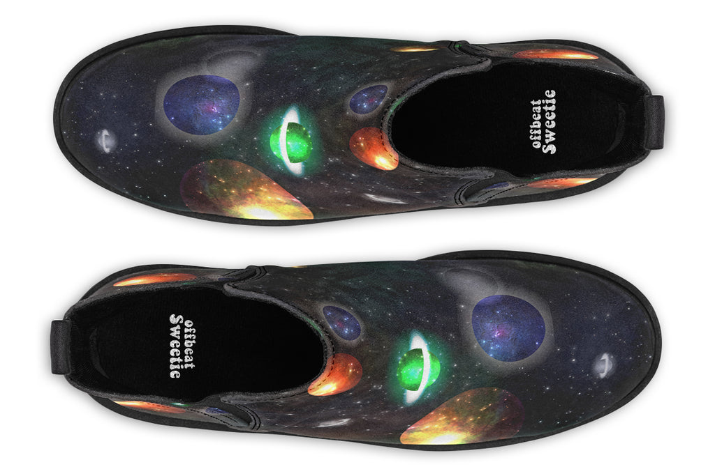 Lost In Space Ankle Boots Offbeat Sweetie