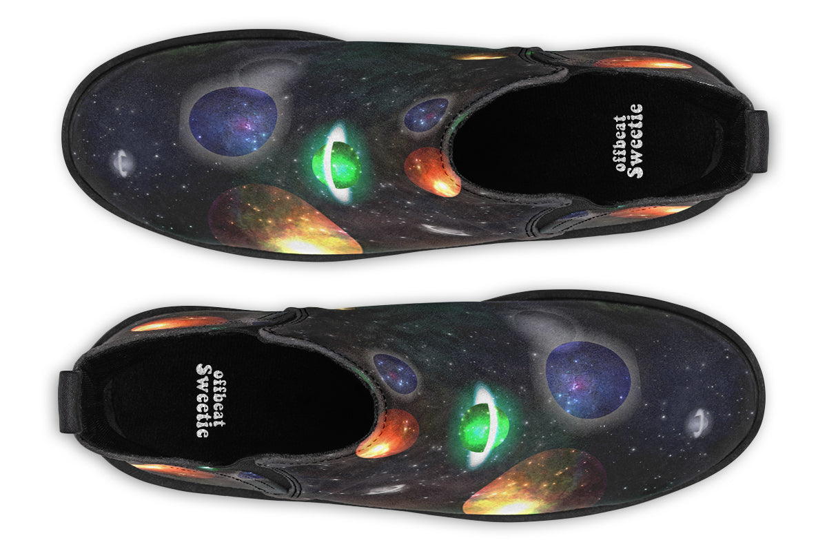 Lost In Space Ankle Boots Offbeat Sweetie