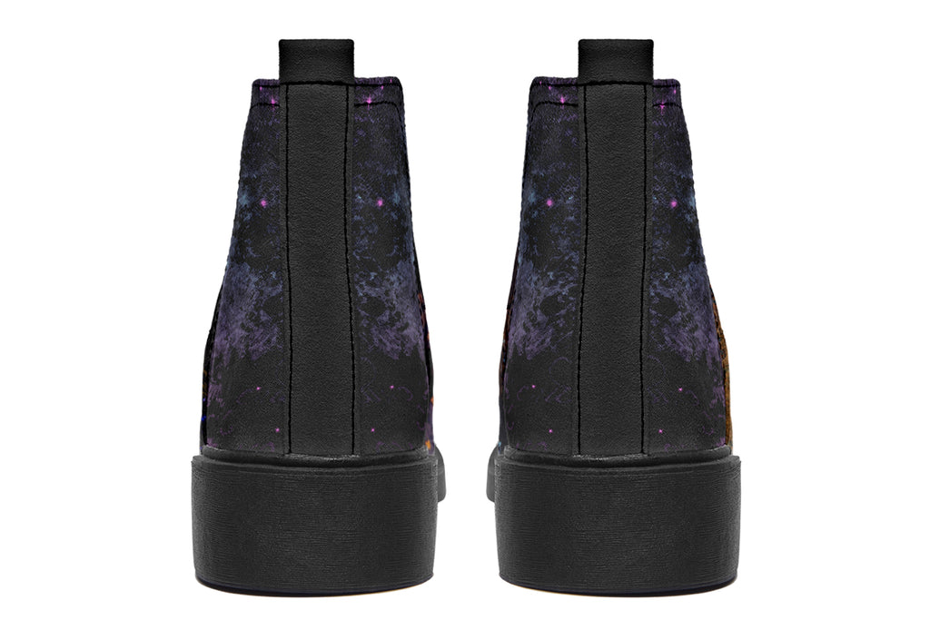 Owls Ankle Boots Offbeat Sweetie