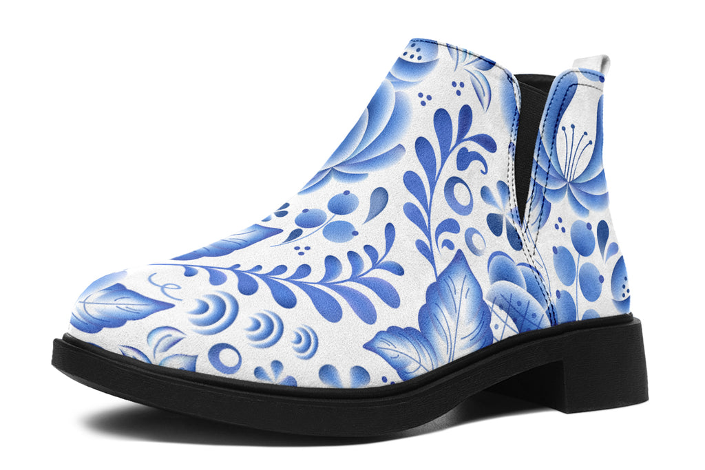 Porcelain Ankle Boots Offbeat Sweetie