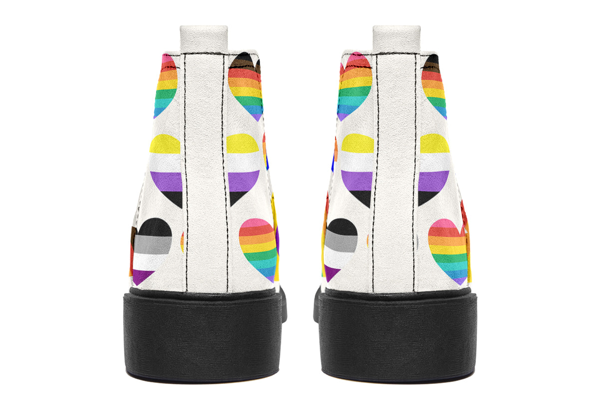Pride Ankle Boots Offbeat Sweetie