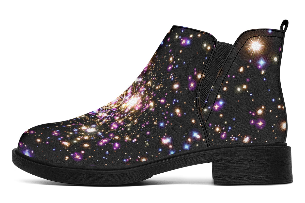 Starlight Ankle Boots Black Sole Offbeat Sweetie