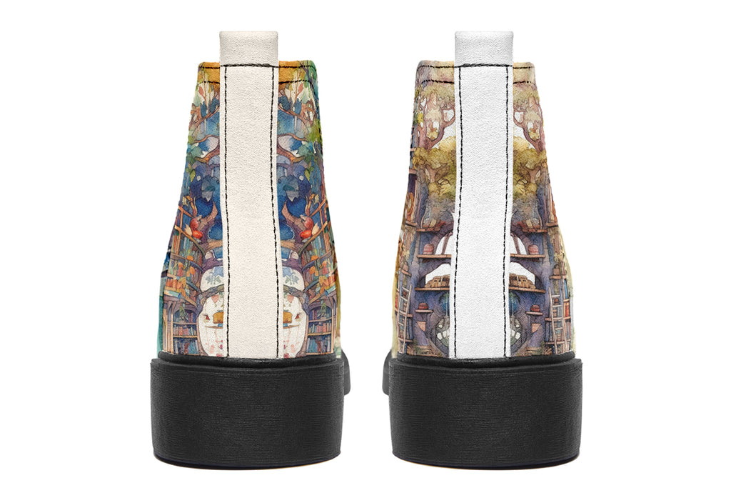 Tree Library Ankle Boots Offbeat Sweetie