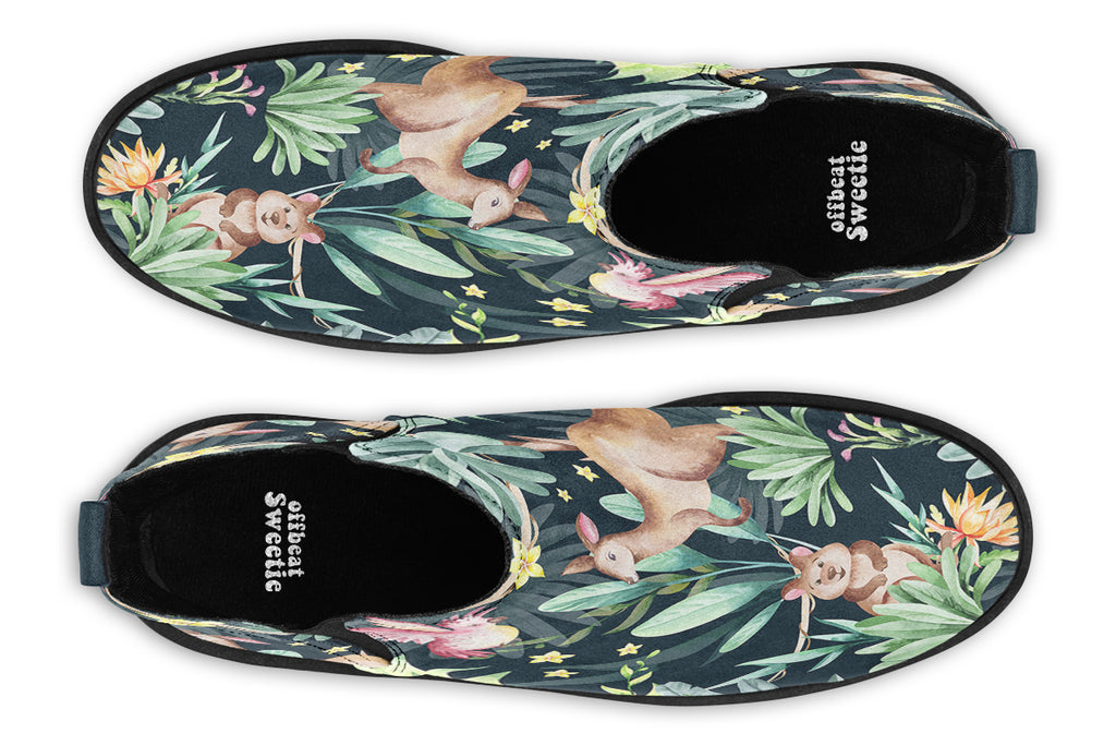 Wonderful Wildlife Ankle Boots Offbeat Sweetie