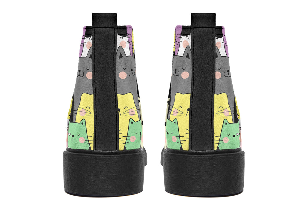 You've Got To Be Kitten Me Ankle Boots Offbeat Sweetie