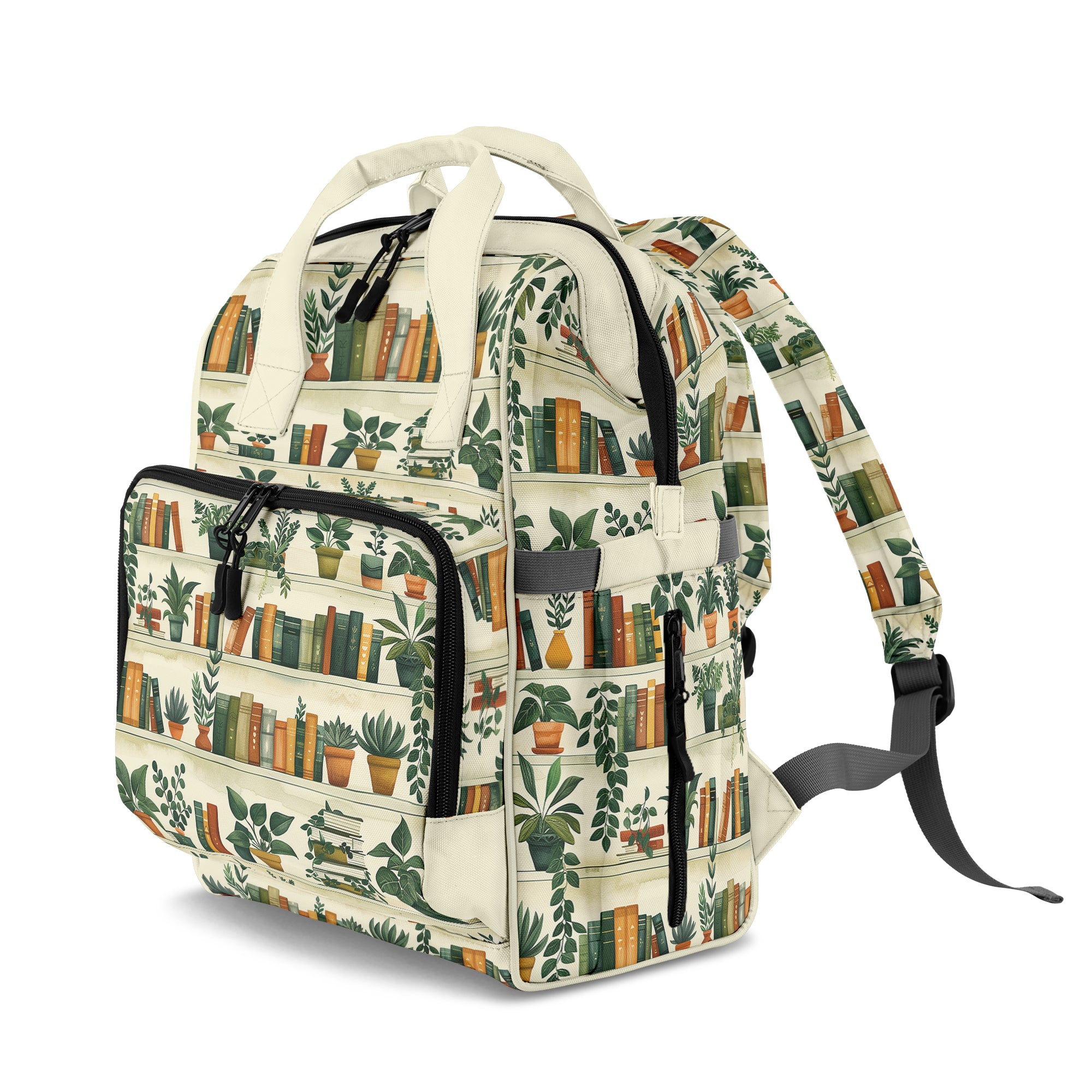 Books And Plants Backpack