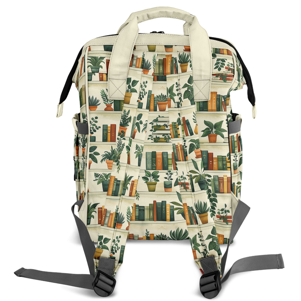 Books And Plants Backpack