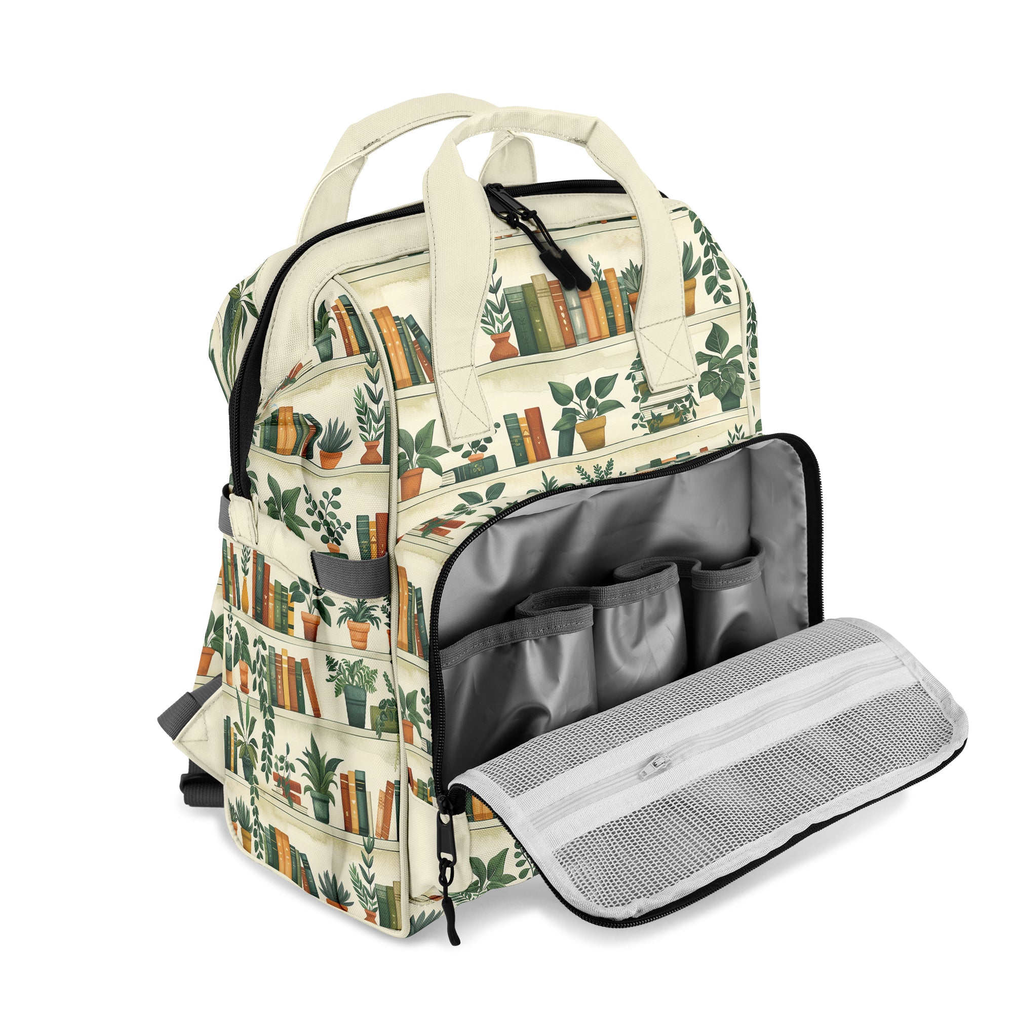 Books And Plants Backpack