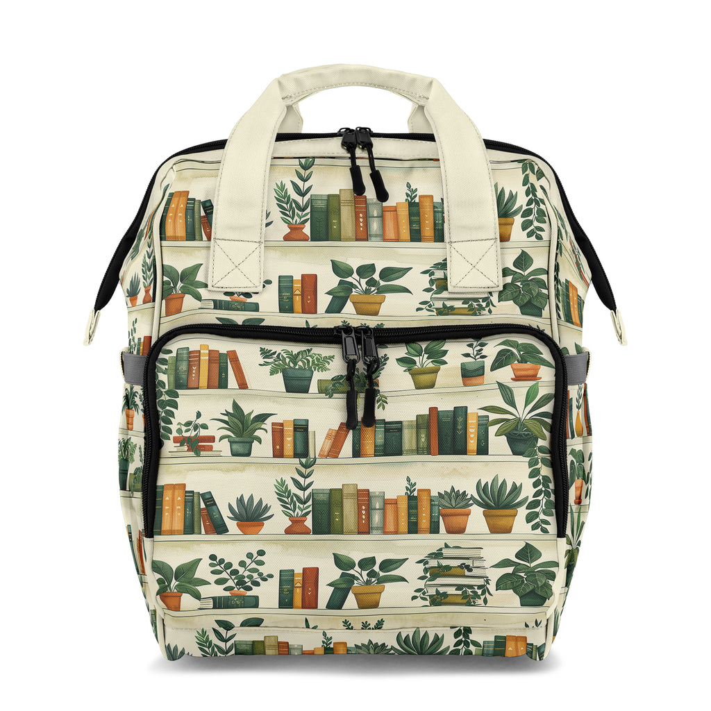 Books And Plants Backpack