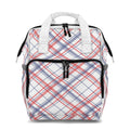 Candy Stripe Plaid Backpack