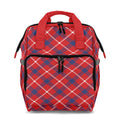 Cherry Red Plaid Backpack