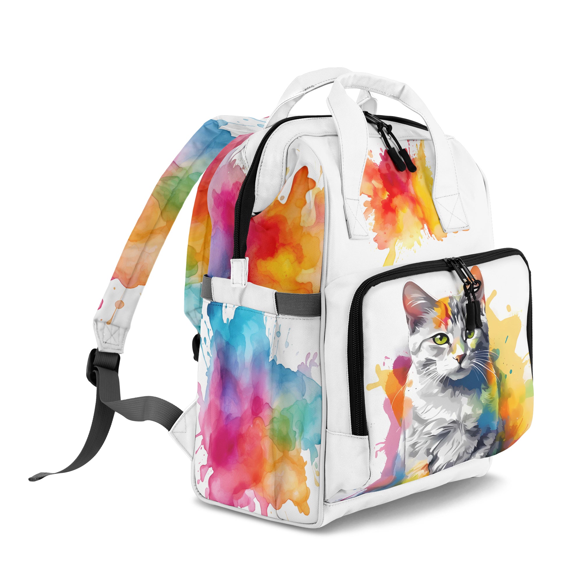 Kitty On My Backpack