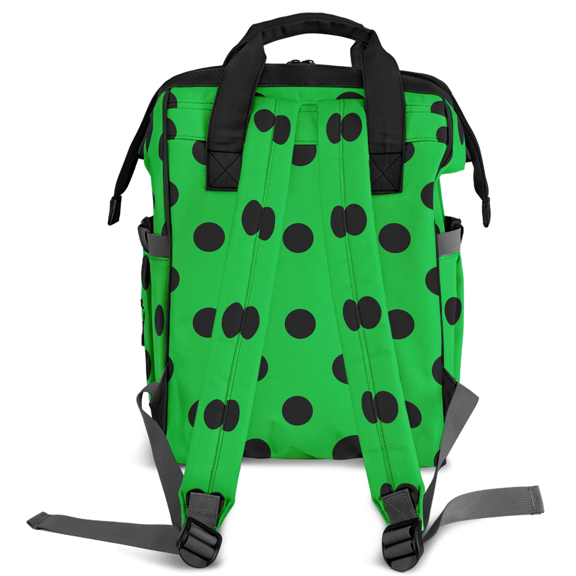 Lucky Green Polka Dot Backpack