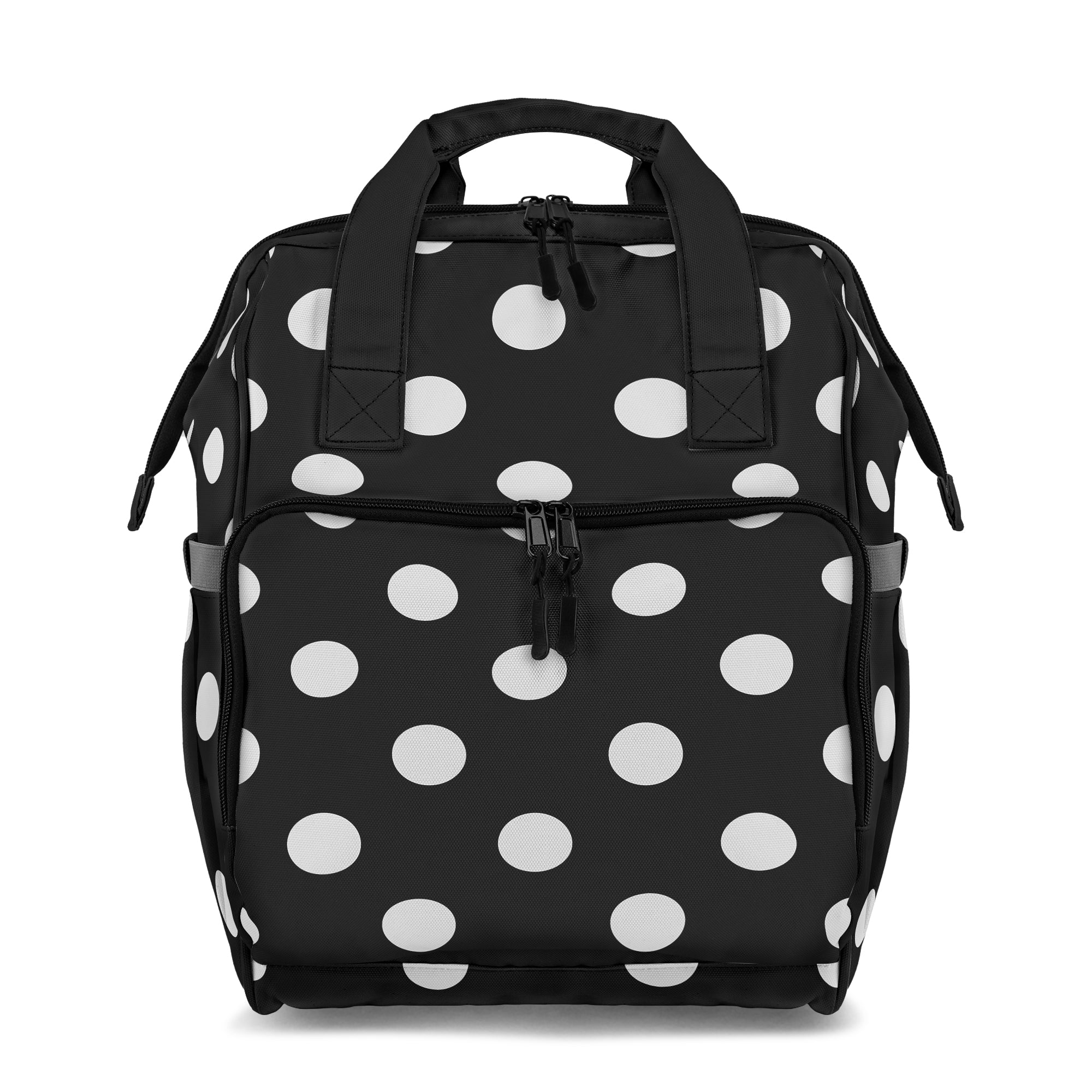 Paint It Black Polka Dot Backpack