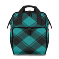 Pennyroyal Teal Plaid Backpack