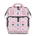 Pink Gingham Cupcakes Backpack