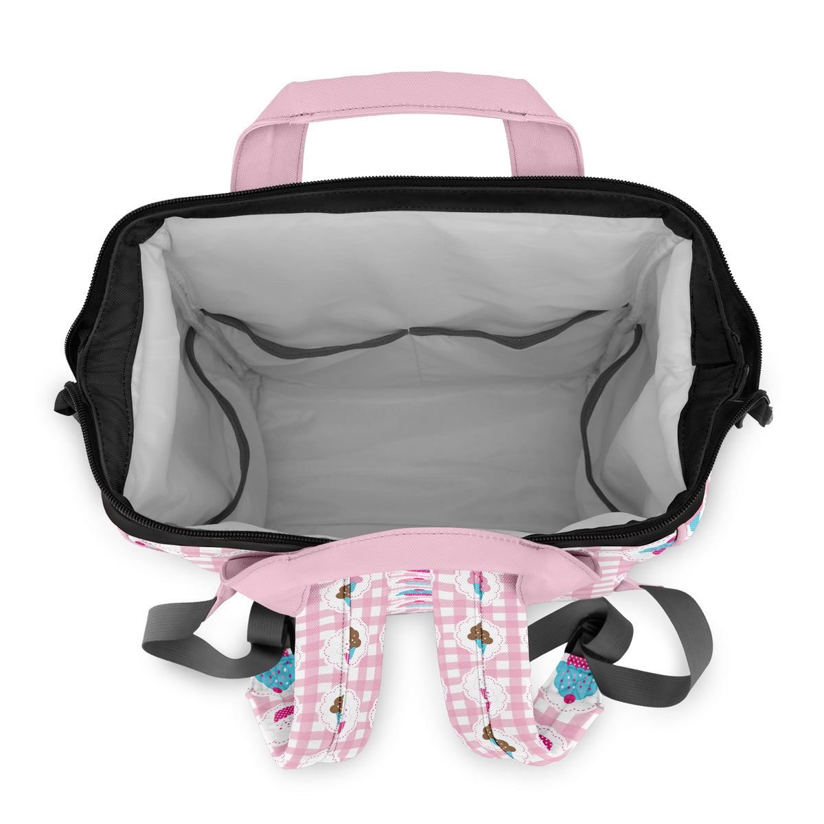 Pink Gingham Cupcakes Backpack