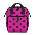 Pretty In Pink Polka Dot Backpack