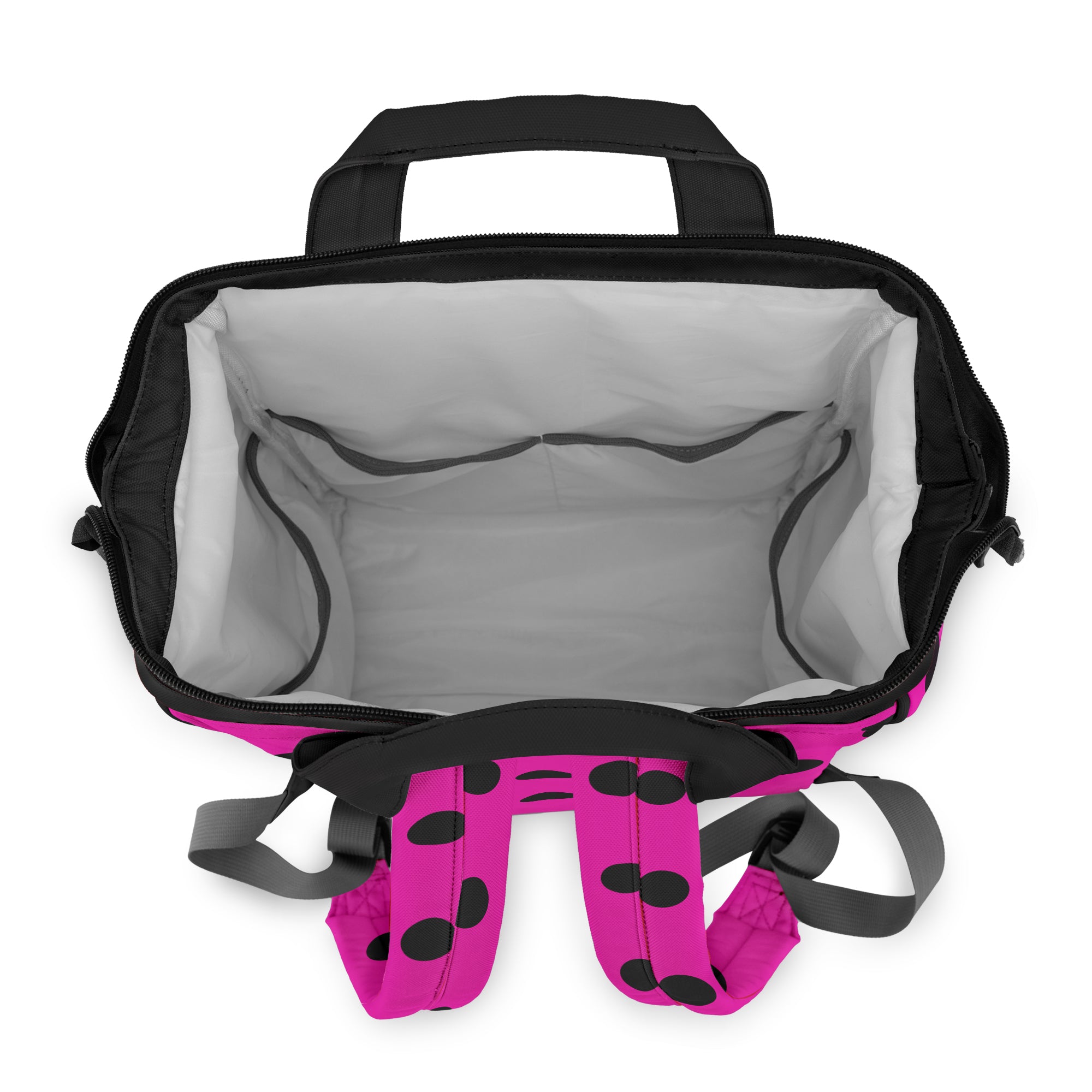 Pretty In Pink Polka Dot Backpack