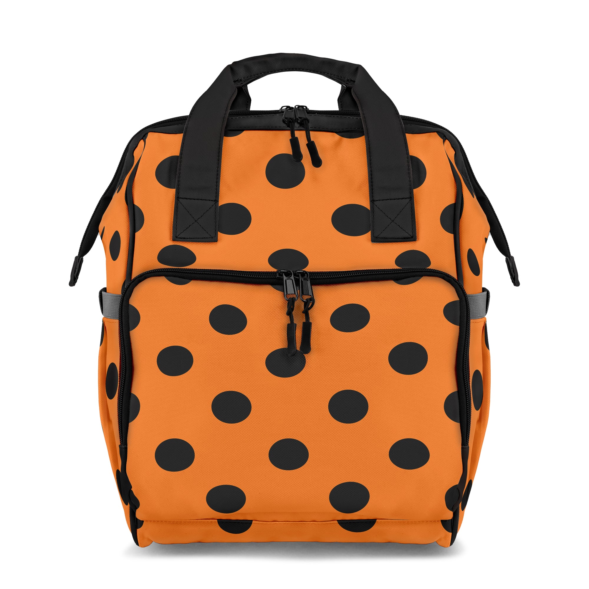 Pumpkin Pop Polka Dot Backpack