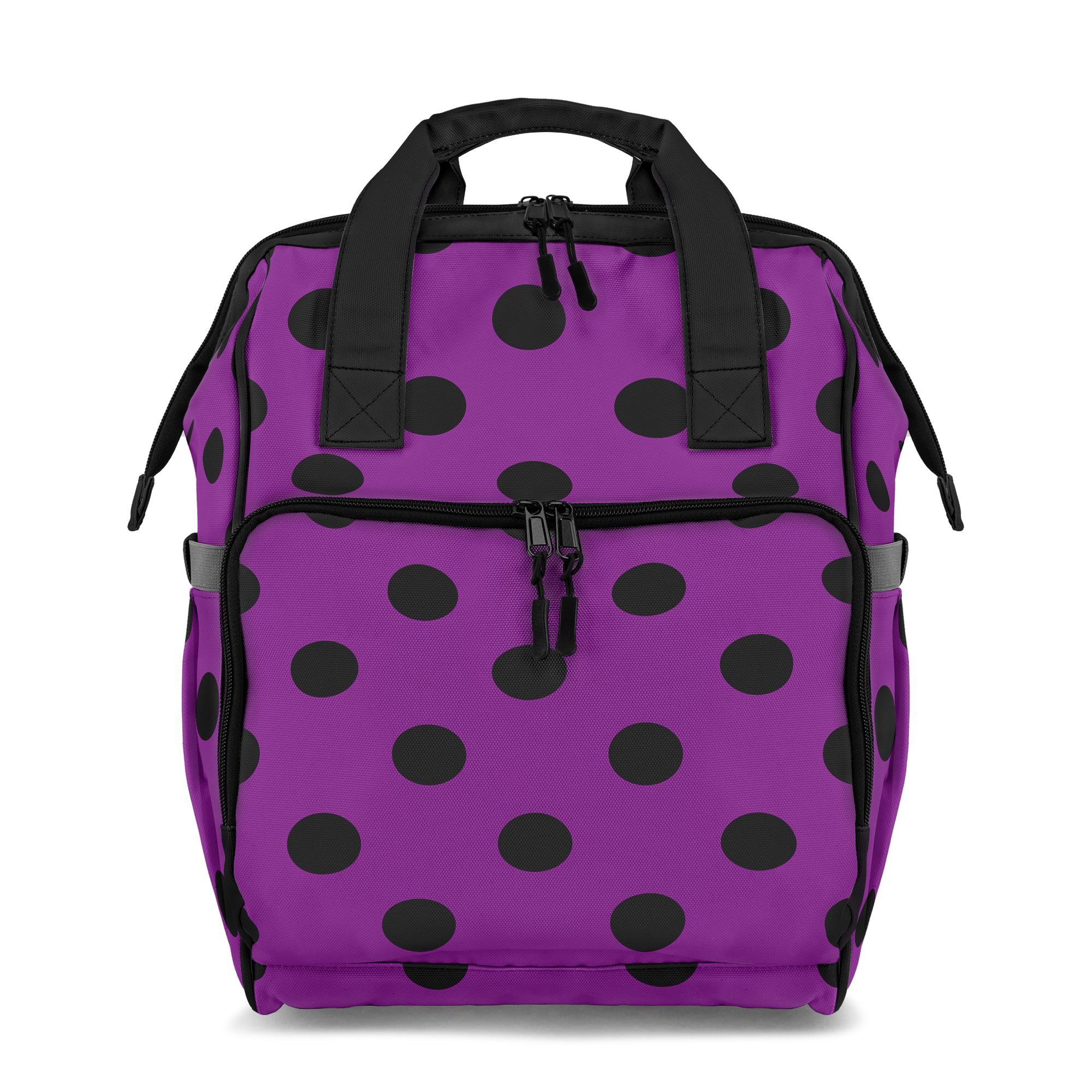 Purple Reign Polka Dot Backpack